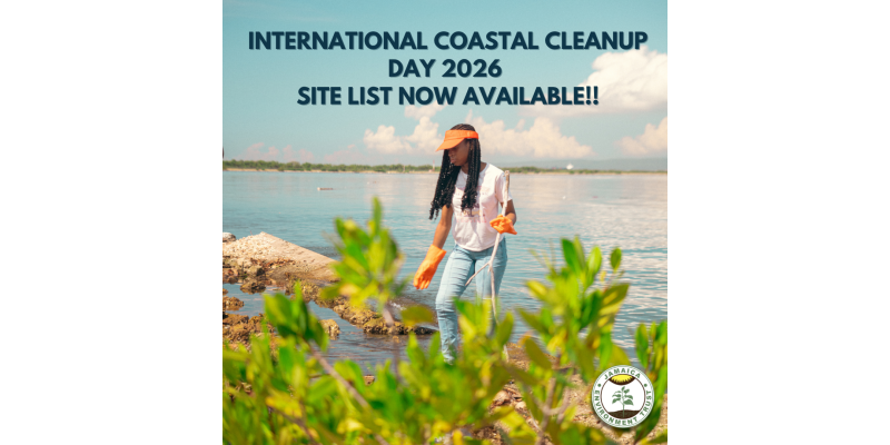 International Coastal Cleanup Day 2026 Jamaica Site List